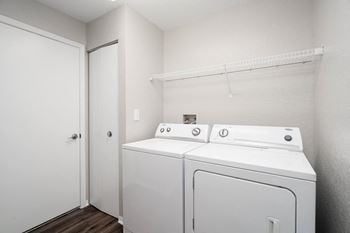 Full-size washer/dryer